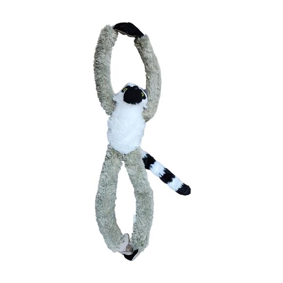 Ring Tailed Lemur Realistic Plush Stuffed Animal Wild Republic 21" Hugging - Picture 5 of 8